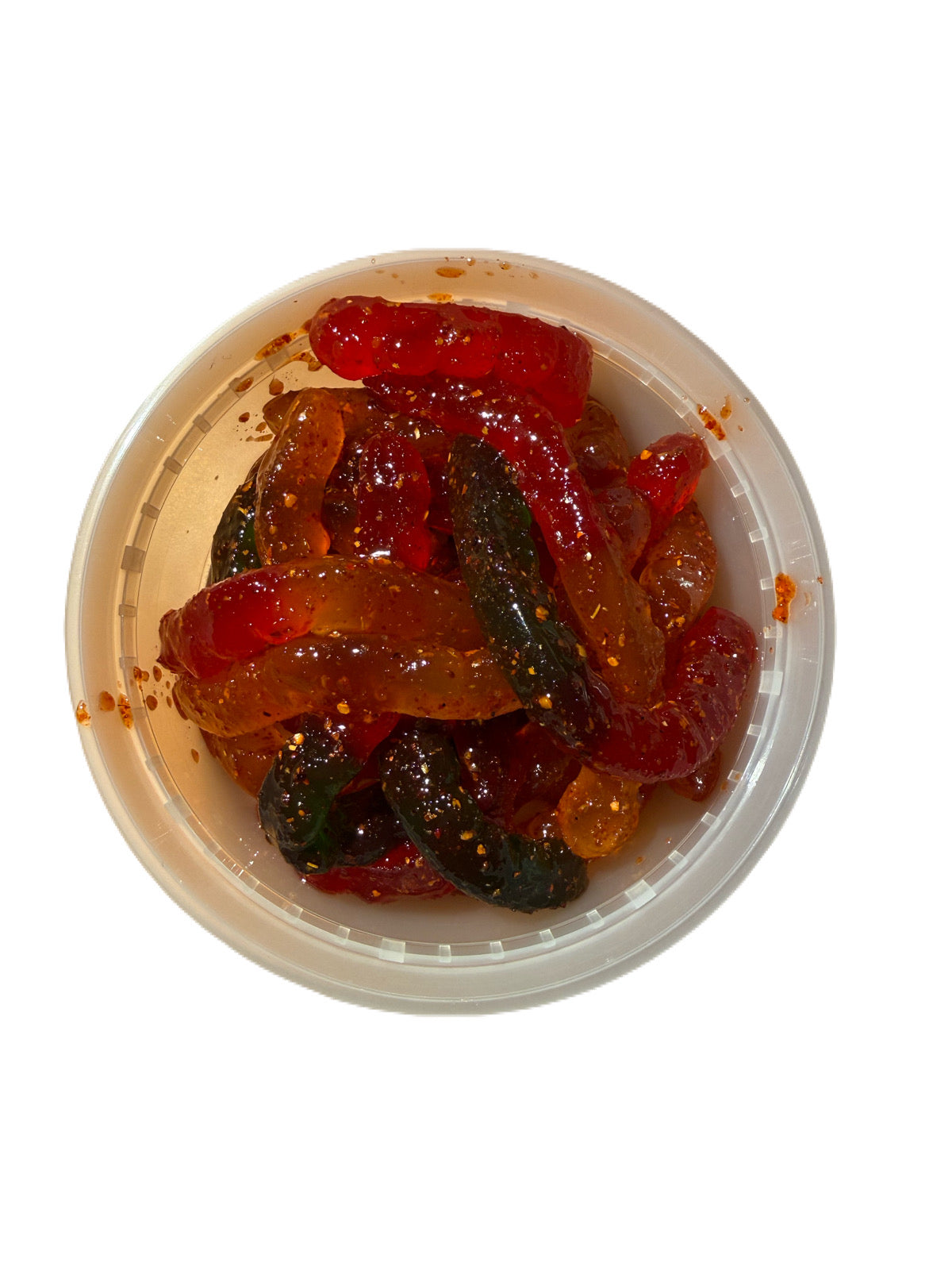 Chamoy Gummy Worms Sweet & Spicy (8oz)