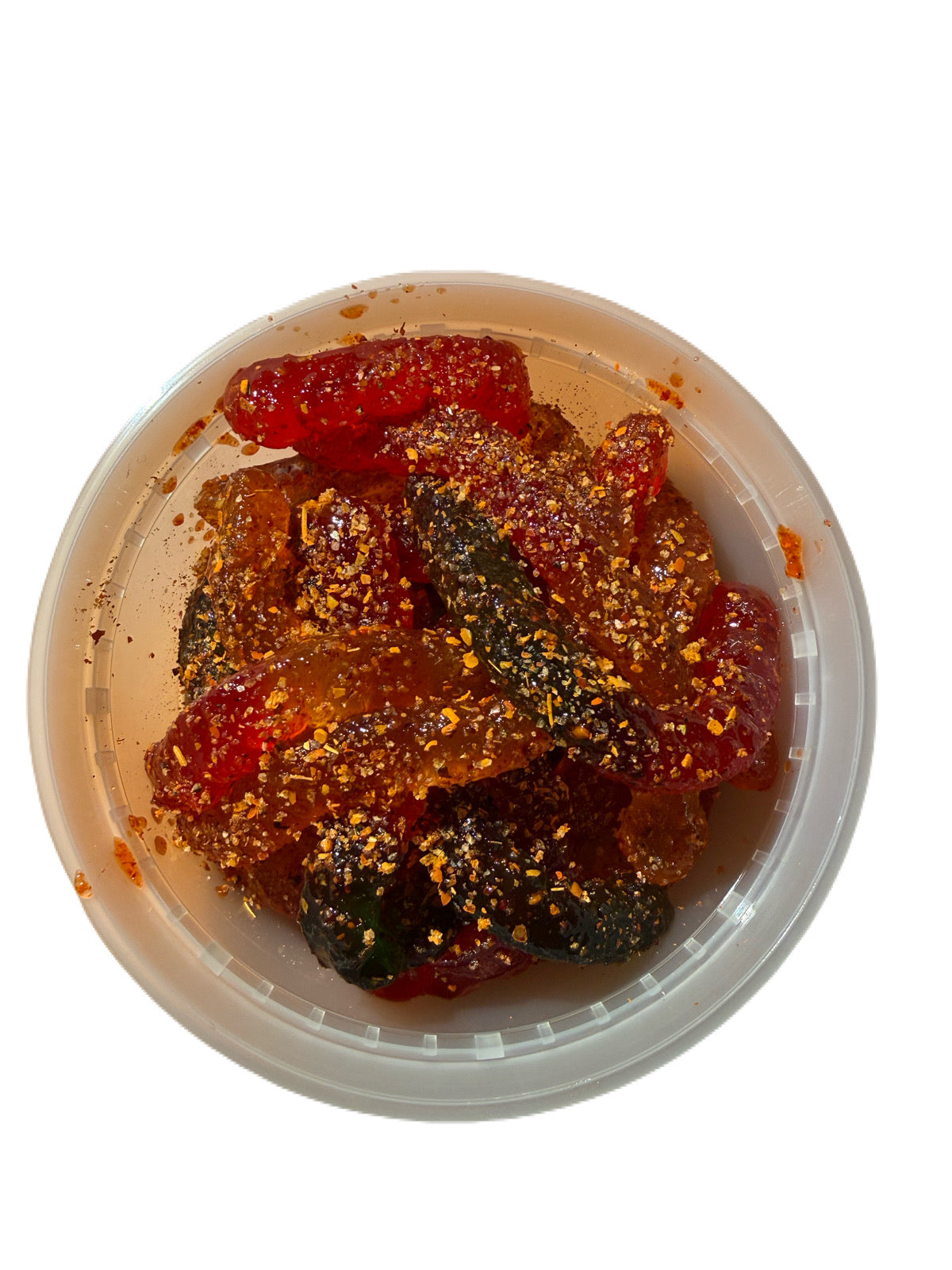 Chamoy Gummy Worms Sweet & Spicy (8oz)