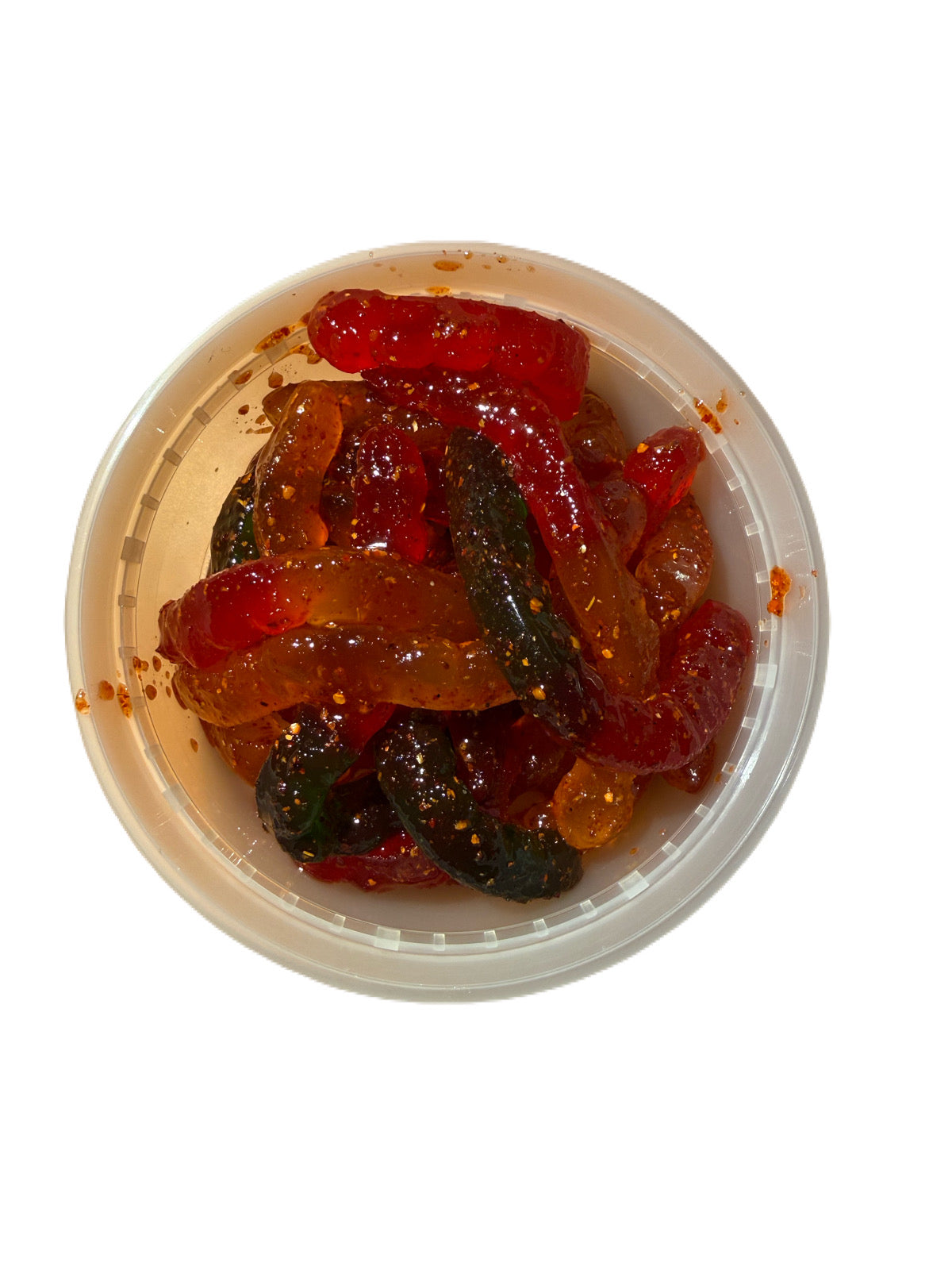 Chamoy Gummy Worms Sweet & Spicy (8oz)