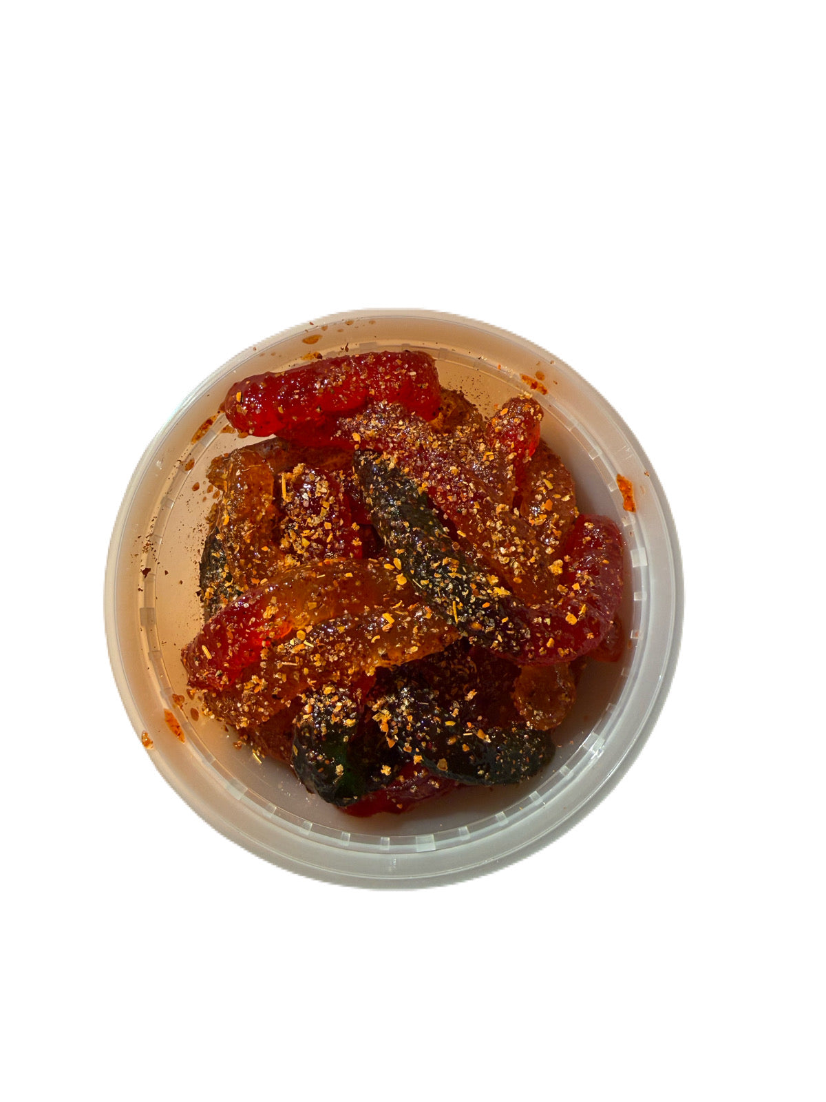 Chamoy Gummy Worms Sweet & Spicy (8oz)