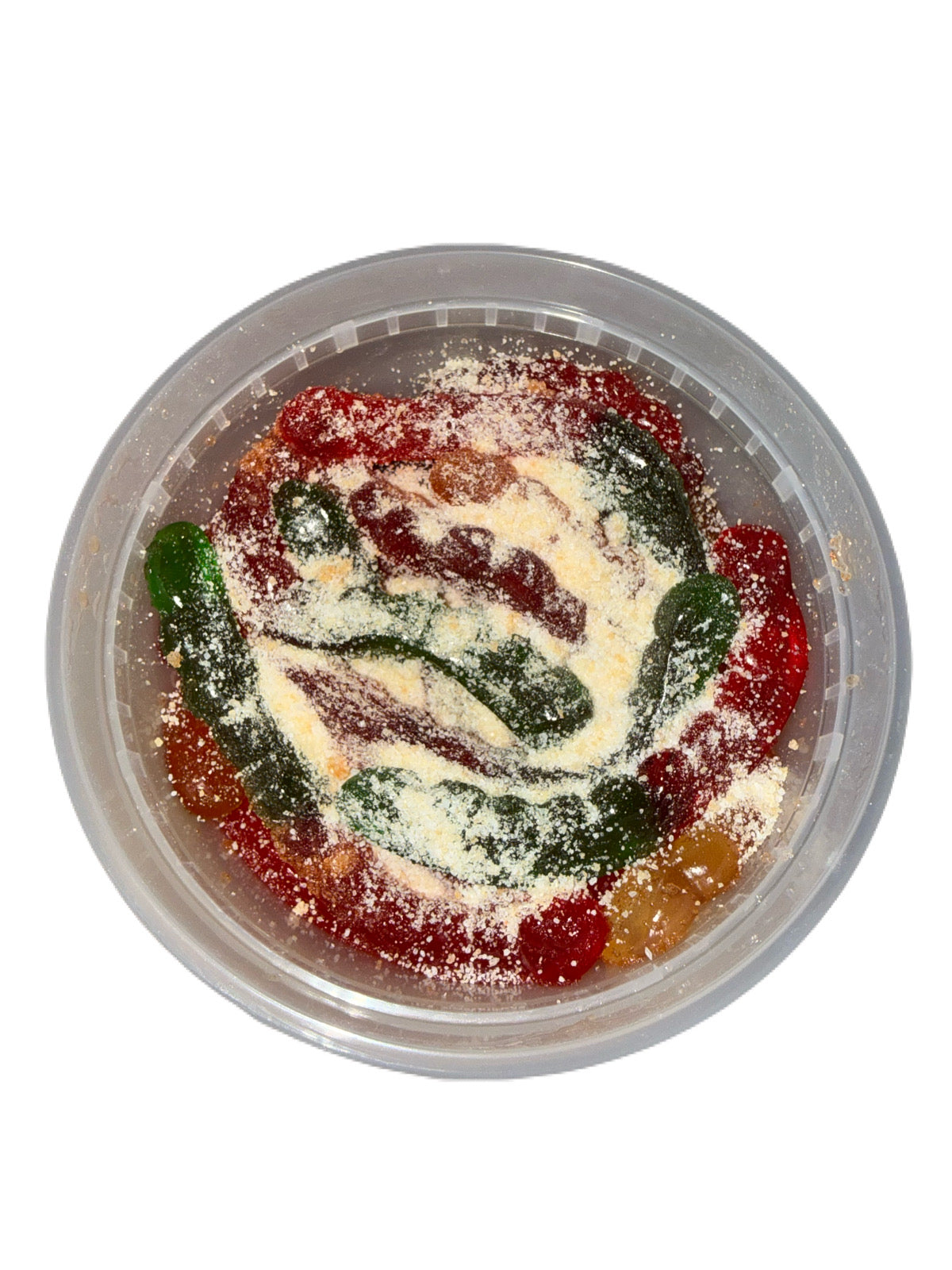 Peach Gummy Worms Gooey Sweet & Sour (8oz)