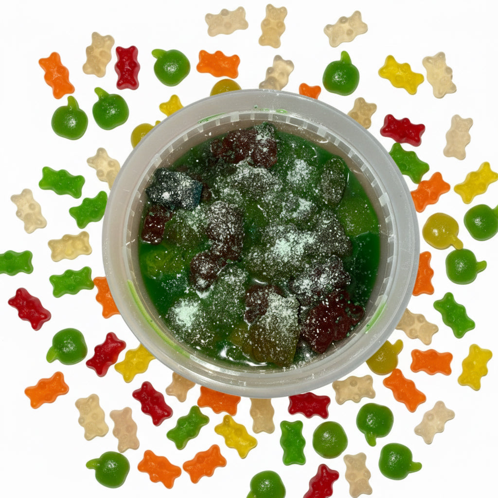 Green Apple Gummy Bear Sweet & Sour (8oz)