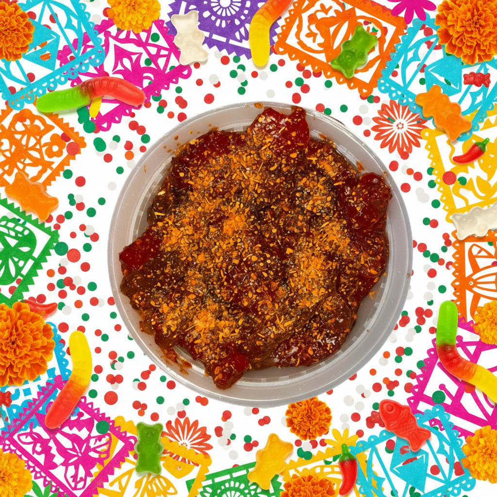 CHAMOY MIXED GUMMY (GUMMY BEAR, GUMMY WORMS, GUMMY SWEDISH FISH (8oz)